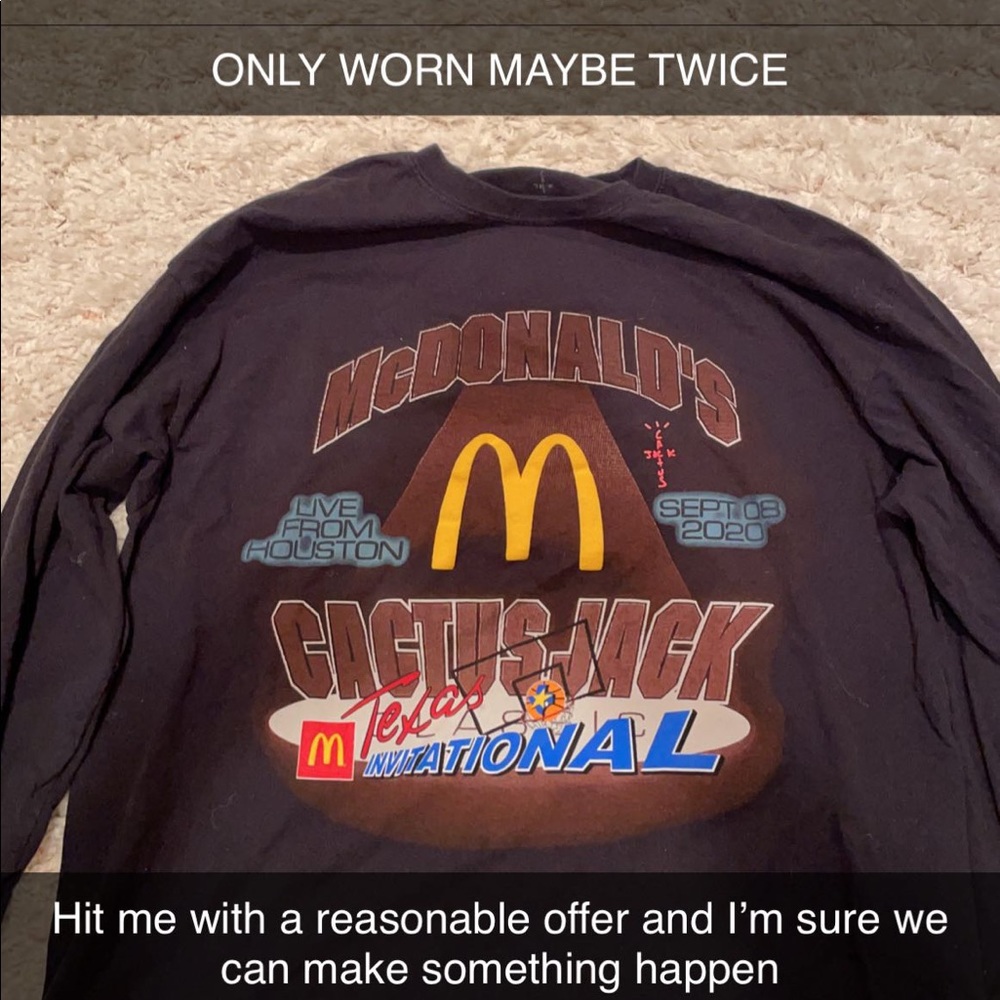 Cactus Jack x McDonald’s Tee